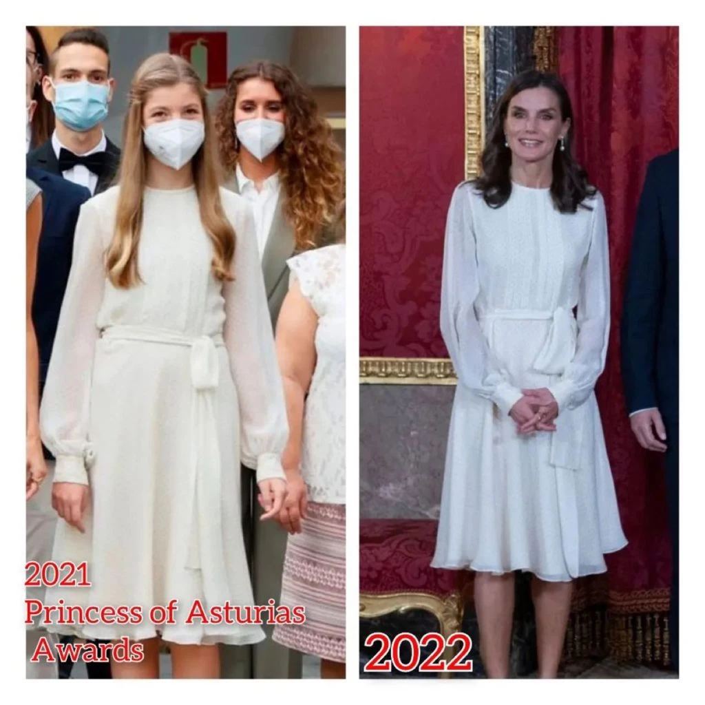 Look letizia y leonor