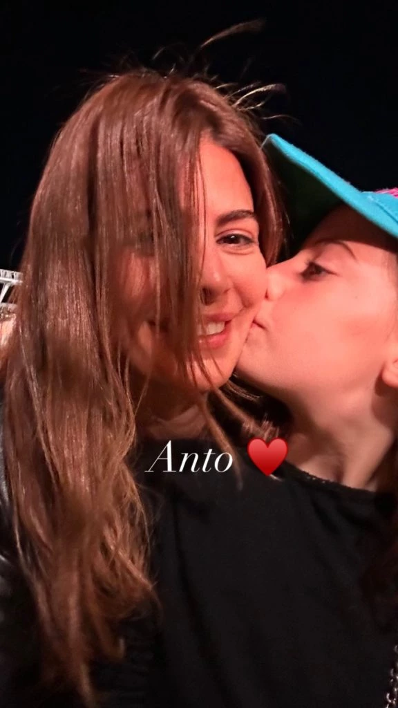 Juliana Awada en concierto Coldplay