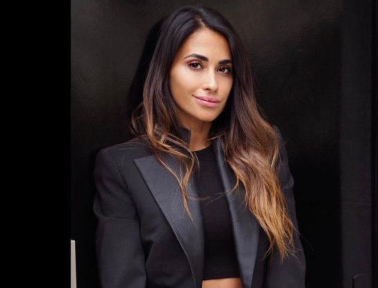 El outfit “noventoso” que lució Antonela Roccuzzo en las Cataratas del Iguazú