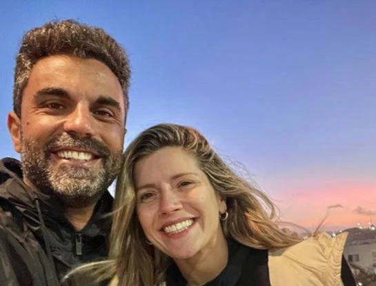 Así es la escapada romántica que hicieron Laurita Fernández y Claudio Brusca a Mar del Plata