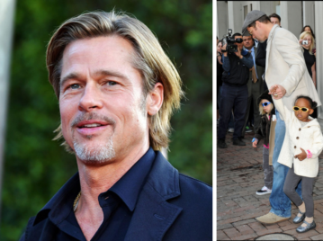 Brad Pitt habló sobre sus hijas, Zahara y Shiloh, pese a casi no verlas