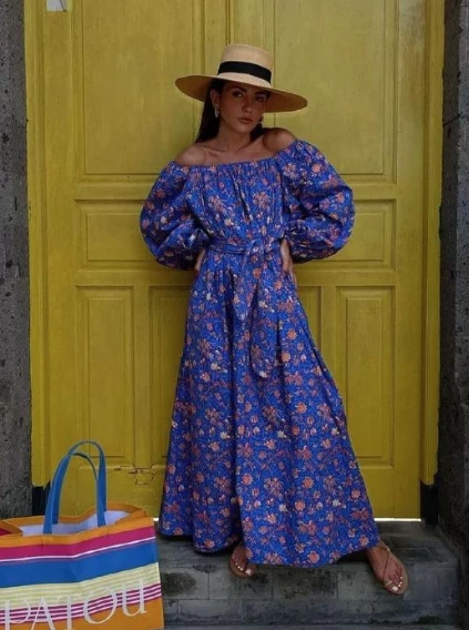 Vestidos estampados tendencia