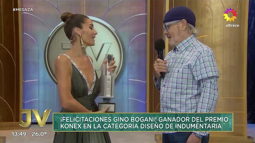 juana viale con gino bogani