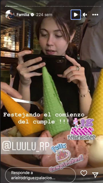 Quién es Lourdes, la hija de Ariel Rodríguez Palacios