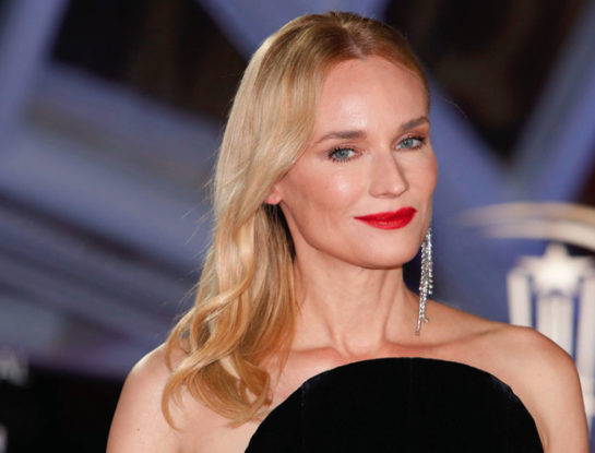 Diane Kruger deslumbró en Marruecos con su look de alto impacto