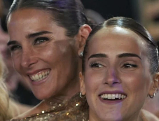 Juana Viale y su hija Ámbar brillaron con sus looks en la noche rosarina