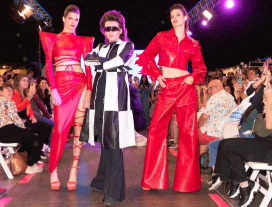 Jorge Rey le puso glamour al cierre de Puro Diseño con un desfile increíble