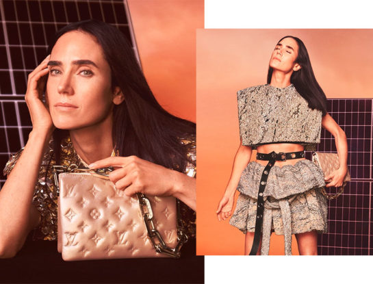 Jennifer Conelly se consagró como la nueva musa de Louis Vuitton