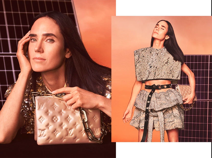 ESTACADA jennifer Conelly para Louis Vuitton