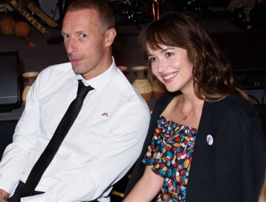 Dakota Johnson Chris Martin