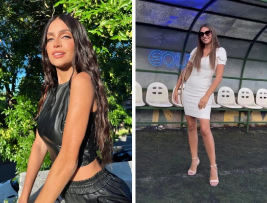 #GenteVIP: De Pampita a Zaira, los looks de los invitados a un desfile en una cancha