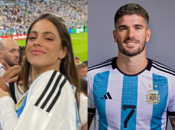 El romántico mensaje de Tini Stoessel para Rodrigo de Paul tras la victoria de Argentina en el Mundial de Qatar
