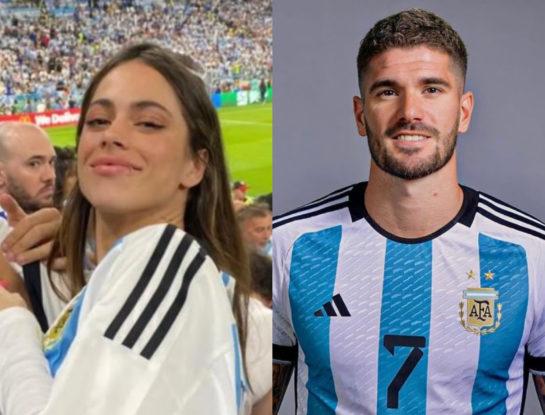 El romántico mensaje de Tini Stoessel para Rodrigo de Paul tras la victoria de Argentina en el Mundial de Qatar