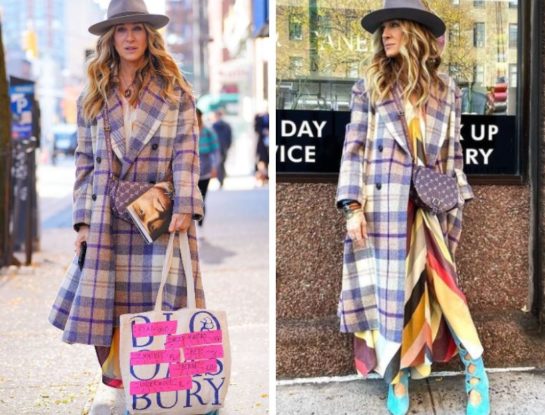 El total look de Sarah Jessica Parker que muestra las tendencias de la temporada que viene