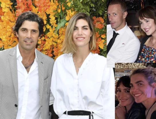 Quiénes son Nacho Figueras y Delfina Blaquier, los amigos argentinos de Dakota Johnson y Chris Martin