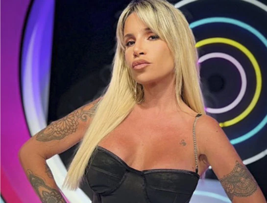 El look de novia súper sensual de Florencia Peña: llevó un vestido con transparencias de Camila Romano