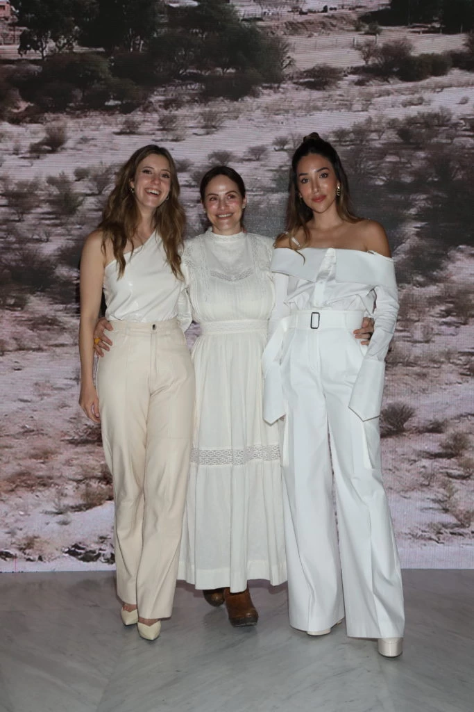 Florencia Sosa, Florencia Bovo y Connie Ansaldi, creadoras de Andina NFT