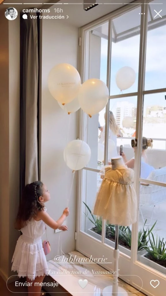 Francesca de Paul, la hija de Camila Homs