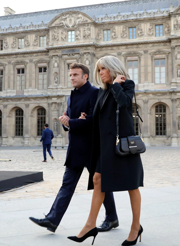 Emmanuel et Brigitte Macron