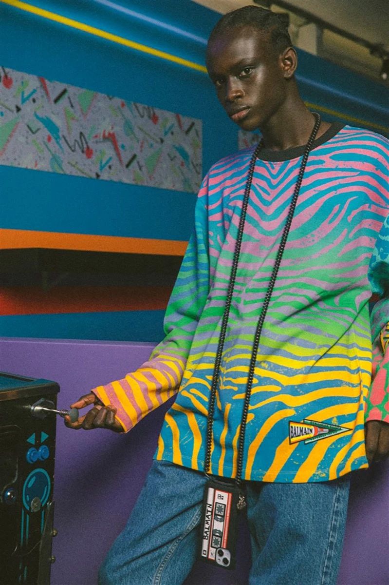 Balmain + Stranger Things