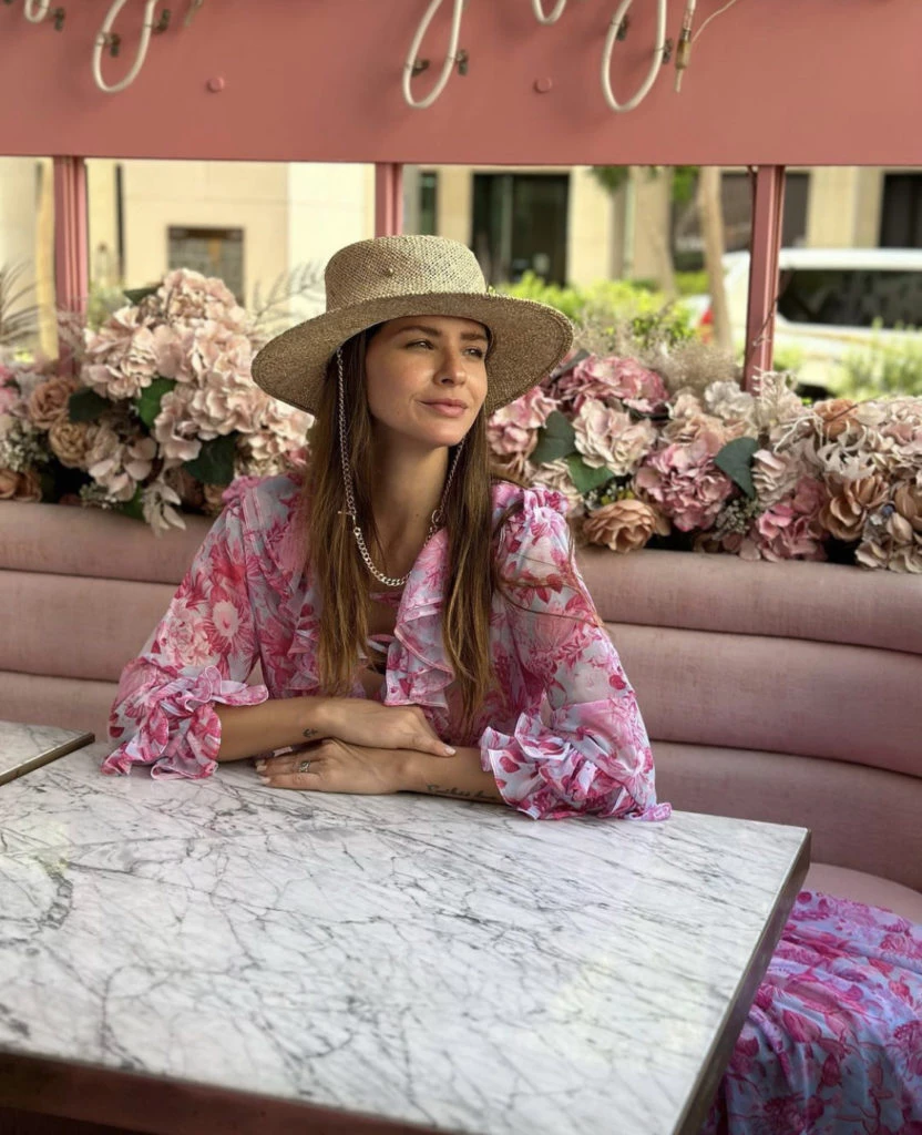 China Suárez en Qatar. Foto: Instagram.