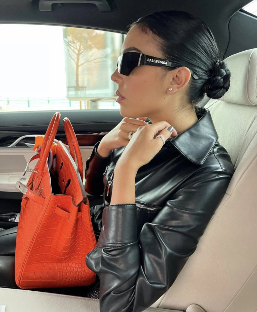 Georgina Rodríguez en Mónaco. Foto: Instagram.