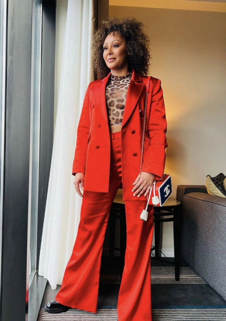 Mel B de las Spice girls hace unos días en Estados Unidos. Foto: Instagram.