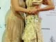Pampita y Puli de Maria con un vestido de Javier Saiach. Foto: Instagram.