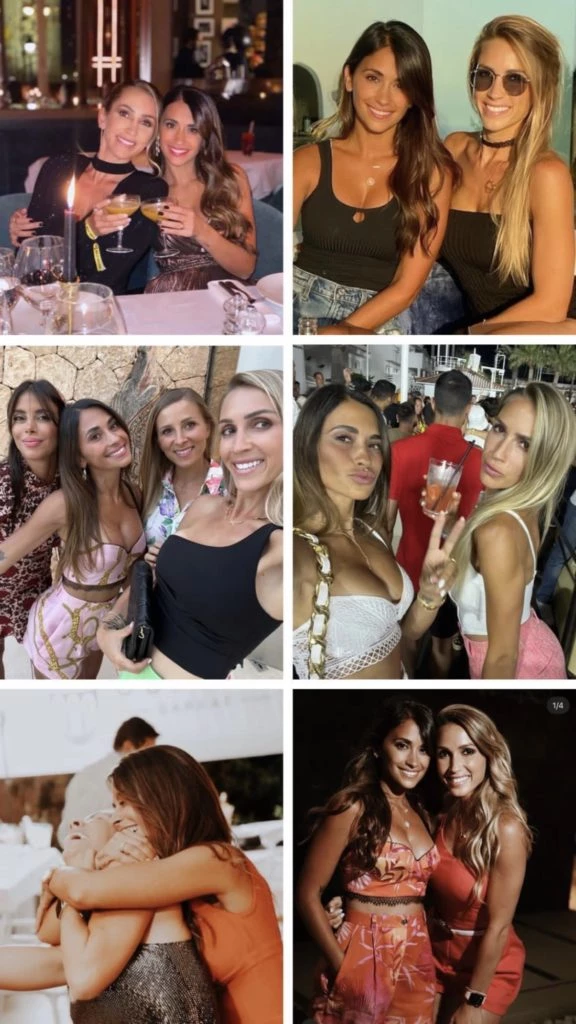 Antonela Roccuzzo Sofia Balbi