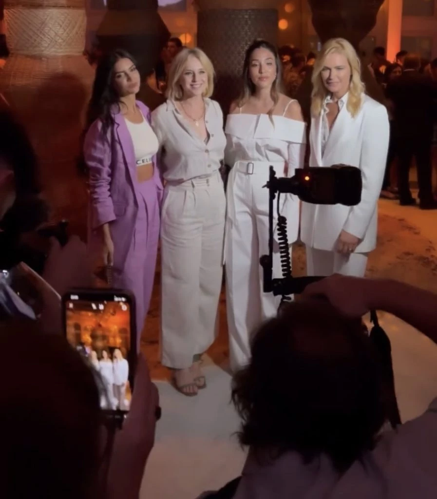 Zaira Nara junto a varias famosas en un evento. Foto: Instagram.