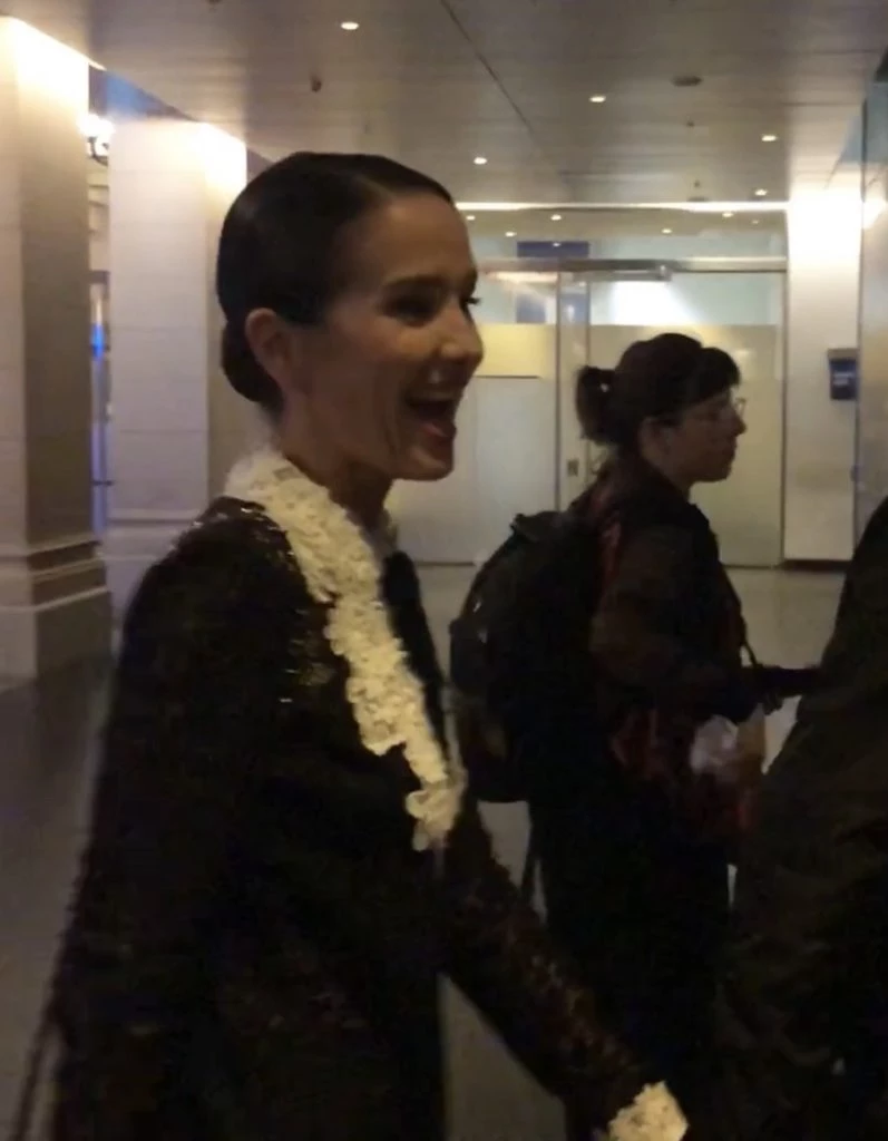 Natalia Oreiro en los Premios Cóndor de plata a las series. Foto: Carlos González.