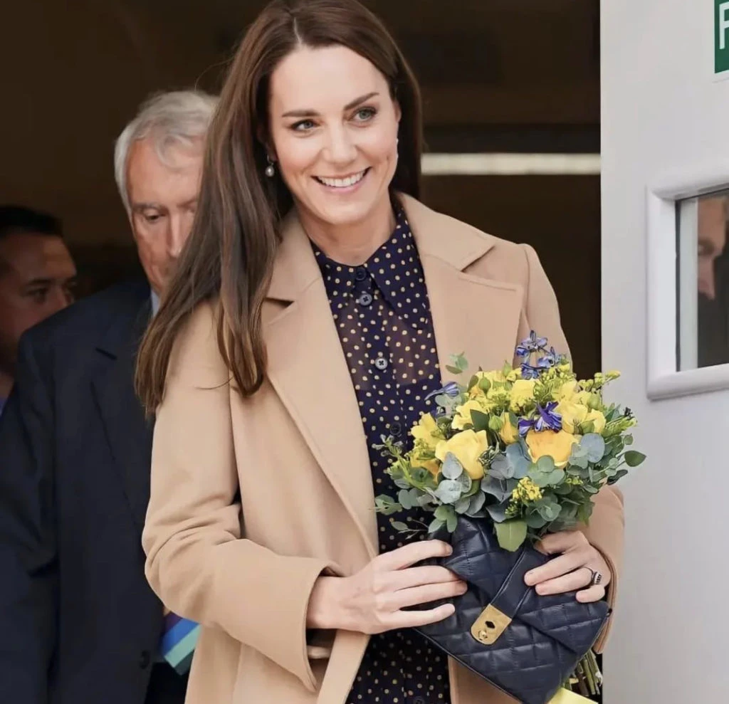 Kate Middleton en el Centro Comunitario de Ucranianos en Inglaterra. Foto: Instagram.