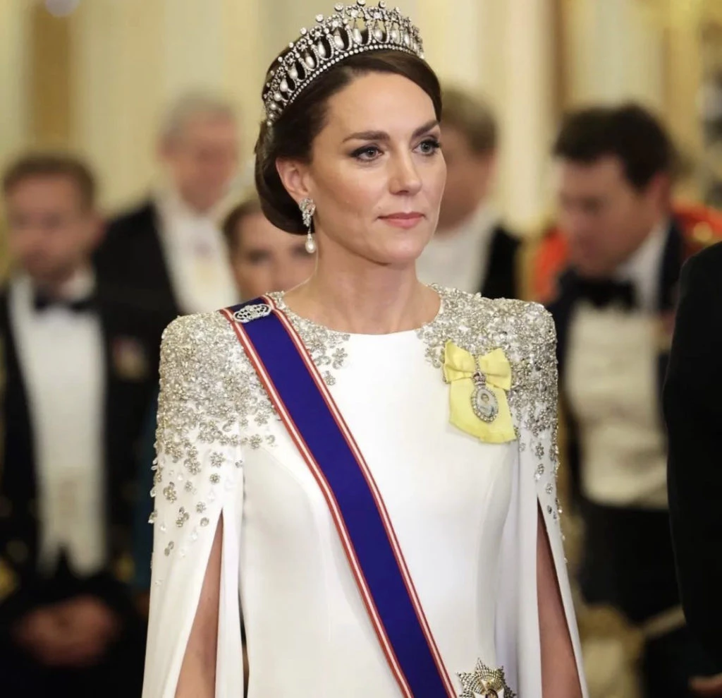 Kate Middleton y su primer acto oficial como princesa de Gales. Foto: Instagram.