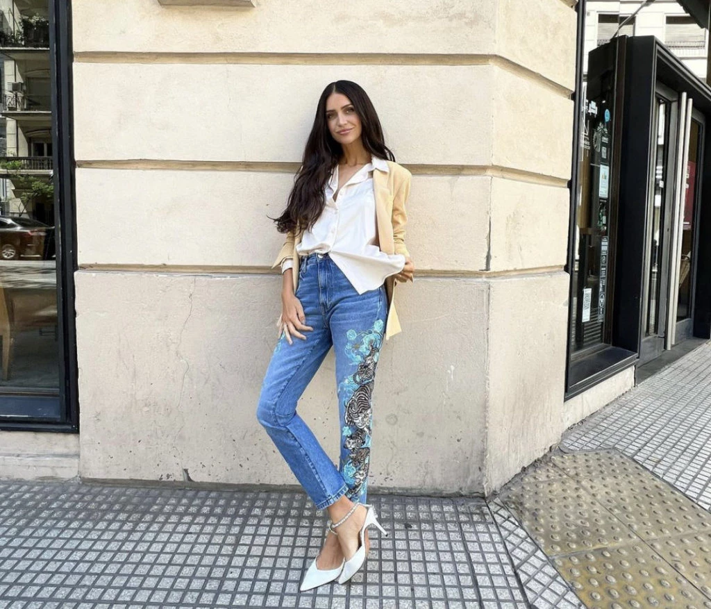 Zaira Nara y su look súper trendy. Foto: Instagram.