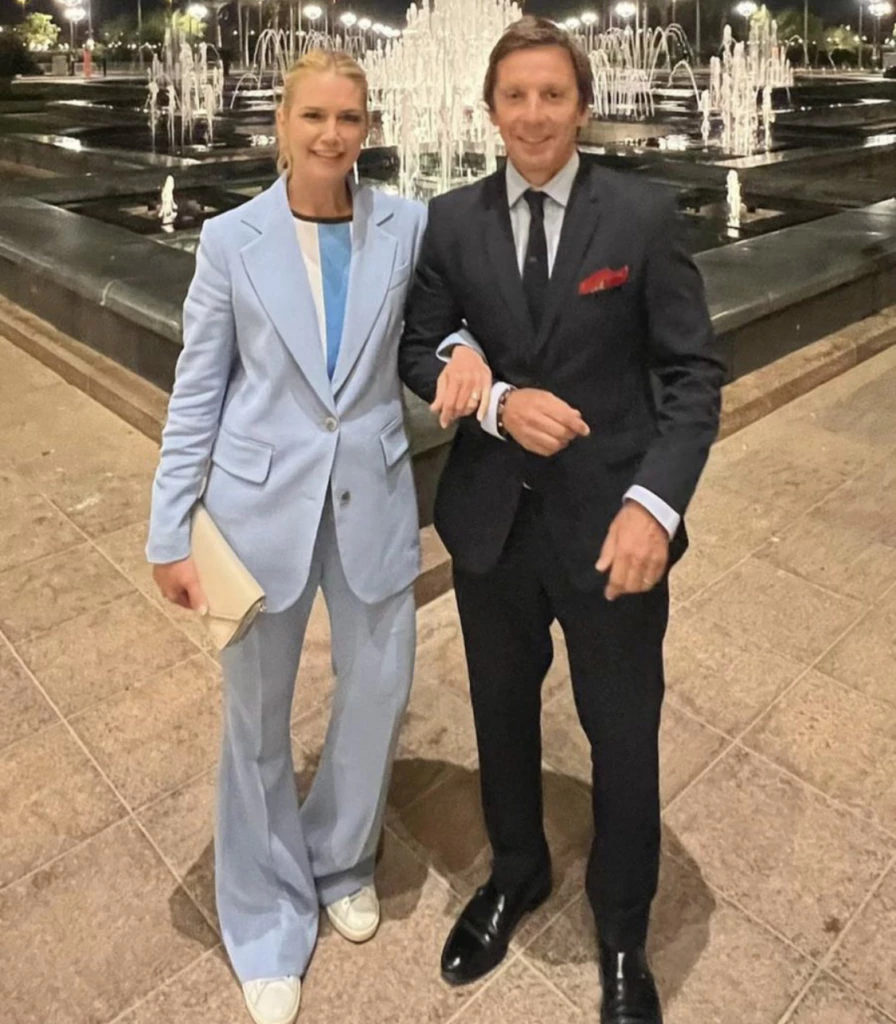 Valeria Mazza y un look para alentar a la selección argentina. Foto: Instagram.