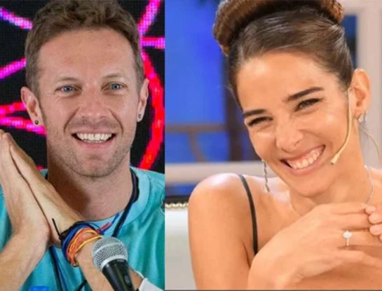 Juana Viale fue la elegida de Chris Martin