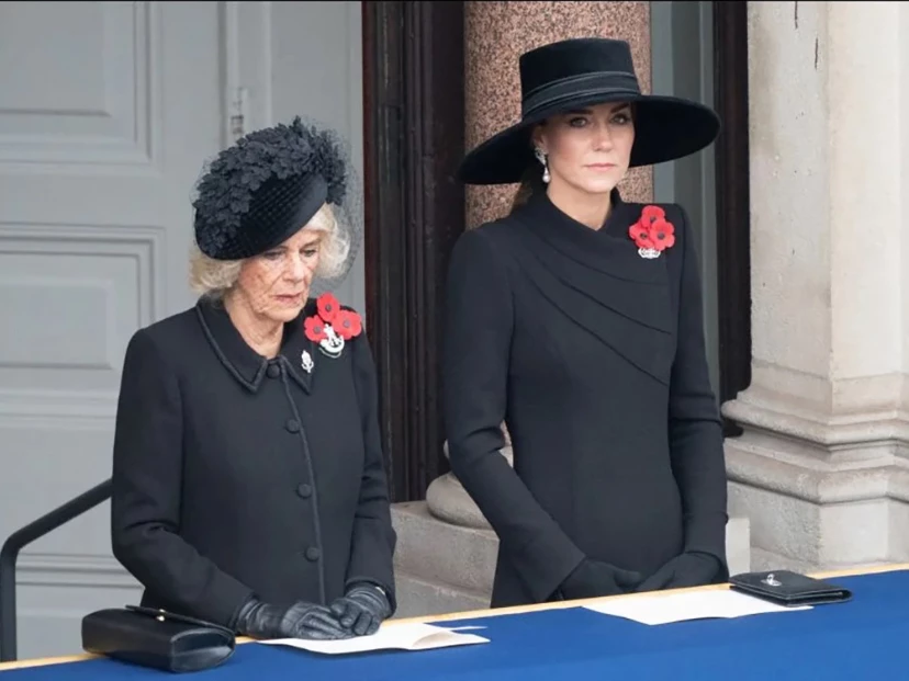 Kate Middleton estrenó una joya de más de 16 mil euros en el Día del Recuerdo a los caídos