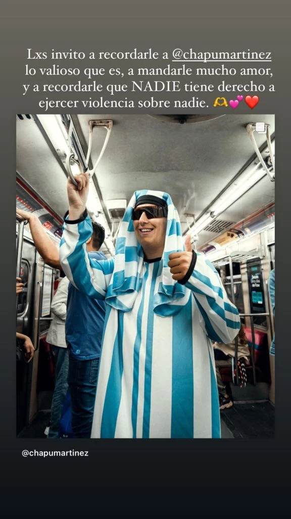 La China Suárez bancó al Chapu Martínez tras ser señalado de mufa