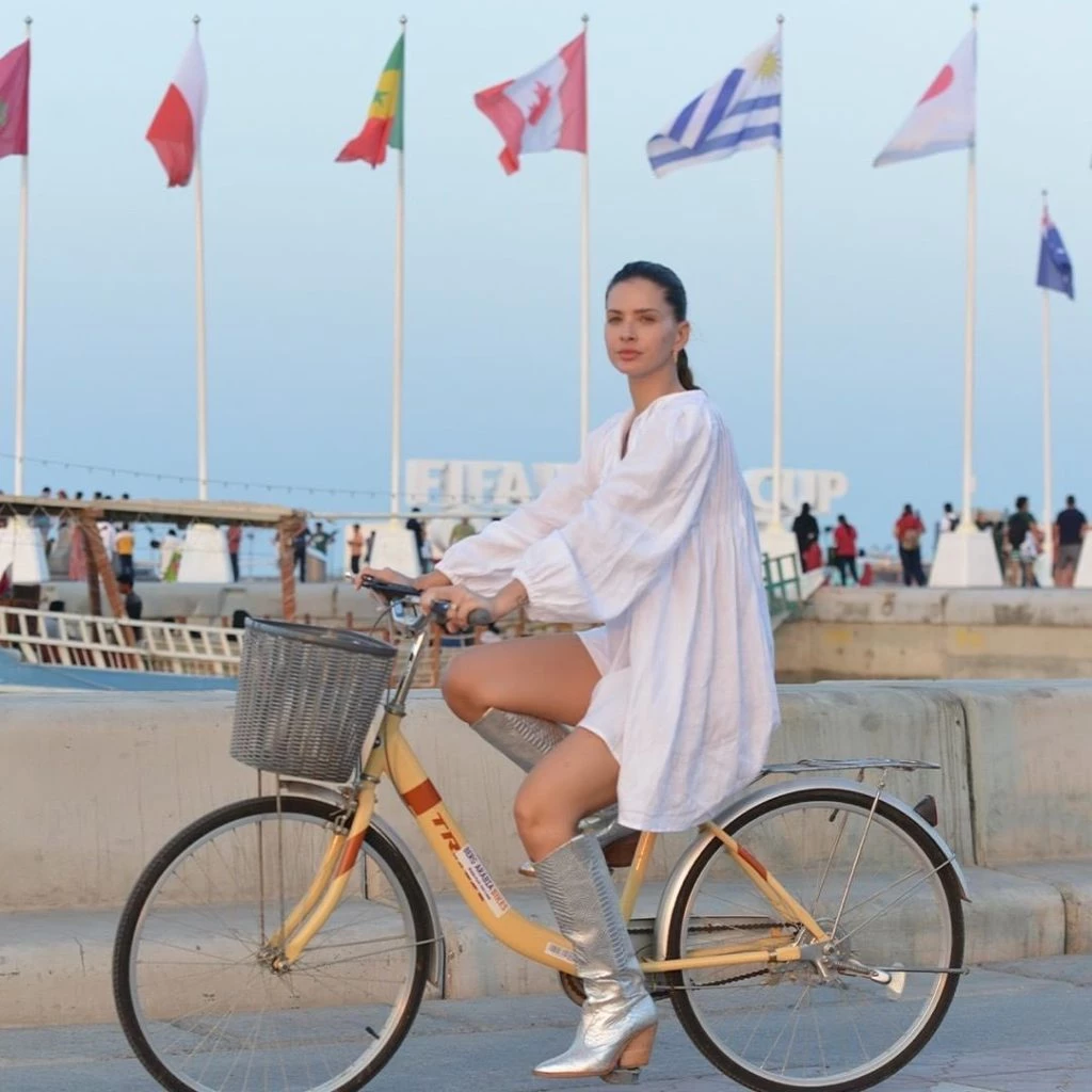 La China recorrió las principales ciudades de Qatar previo al Mundial