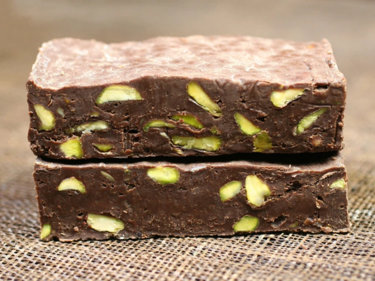 La receta fácil y sana de turrón de Navidad