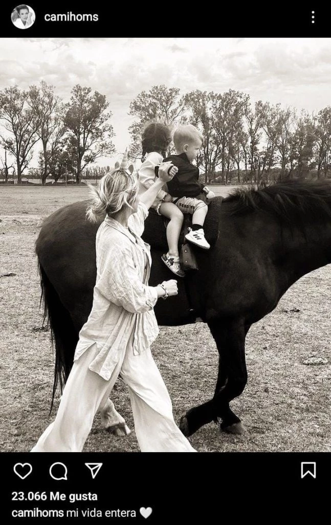 La tierna foto que compartió Camila Homs tras recordar su separación de Rodrigo de Paul