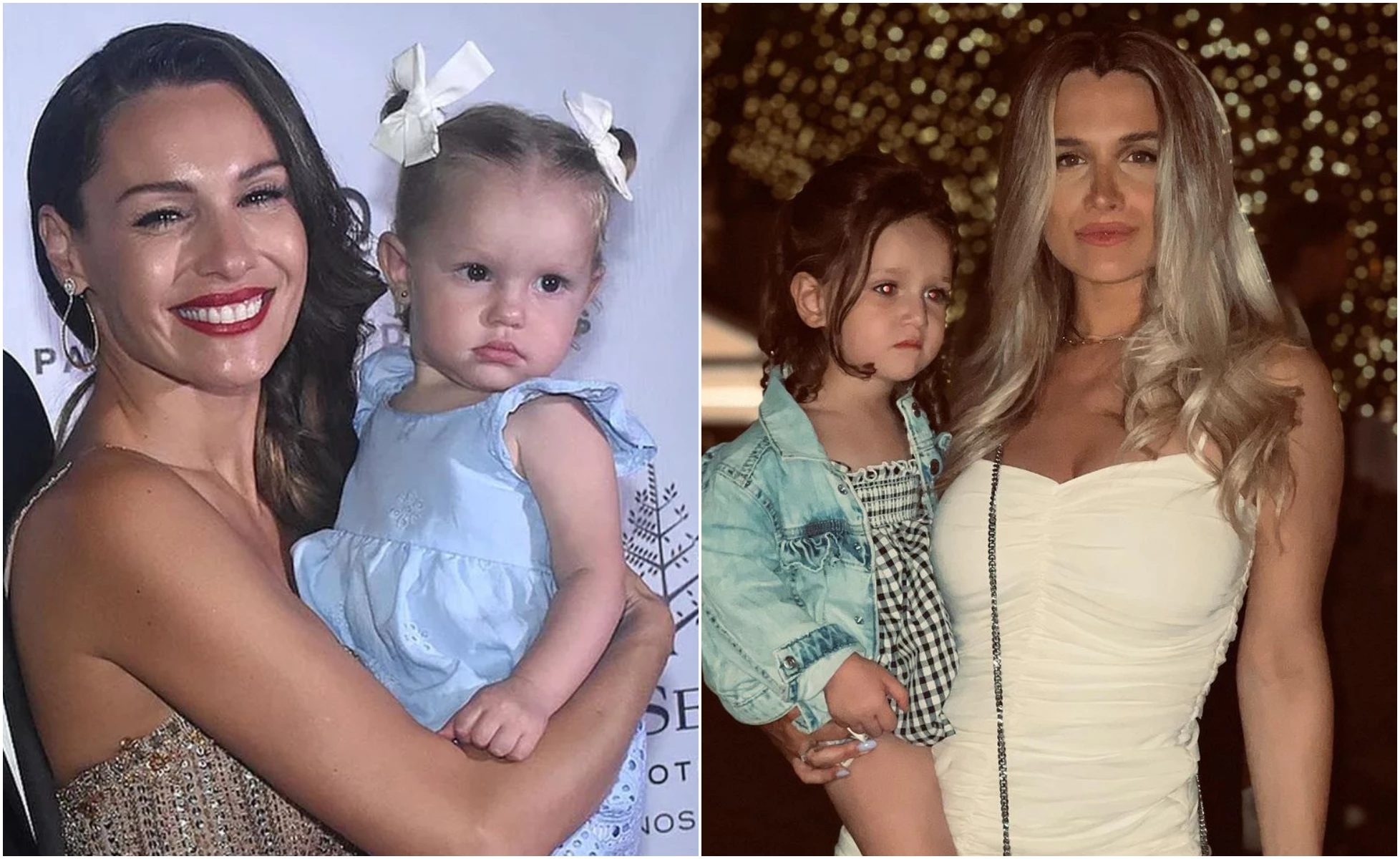 Las hijas de Pampita y Camila Homs muestran looks total white perfectos para las Fiestas