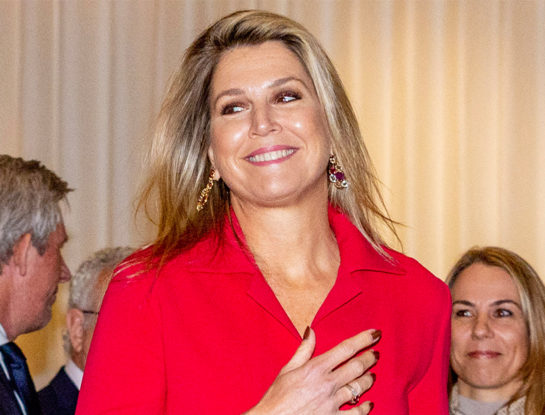 Máxima sumó a su look el mejor truco para estilizar la figura