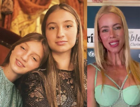 Los elegantísimos looks de Nicole Neumann y sus hijas Indiana y Allegra Cubero para ir al Teatro Colón