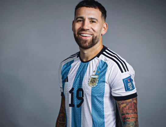 El exclusivo accesorio con el que Nicolás Otamendi llegó a Qatar 