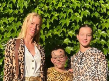 El twinning look de Nicole Neumann y sus hijas