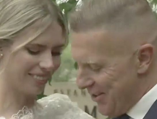 La emoción de Alejandro Fantino al casarse con Coni Mosqueira