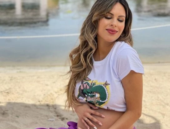 Barby Franco mostró el rostro de su bebé en camino y aseguró que ya desea otro hijo