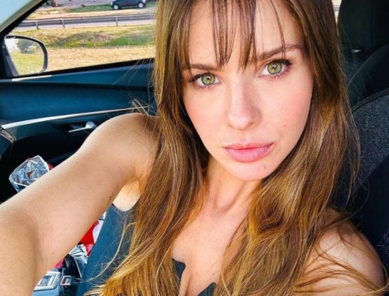 El noble gesto de La China Suárez con una gata y sus crías recién nacidas