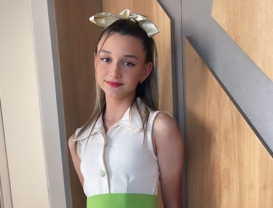 Así fue el debut como modelo de Mía, la hija de Natalie Weber y Mauro Zárate